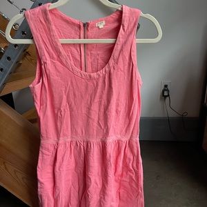 Small fitting JCrew dress. Super comfy and good for cover up